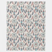 Couverture Polaire Sacré-attrapeur tribal intemporel de textiles auto (Devant)