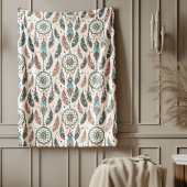 Couverture Polaire Sacré-attrapeur tribal intemporel de textiles auto