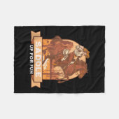 Couverture Polaire Saddup Pour Fun Cowboy Western Riding Humour Tank (Devant (Horizontal))