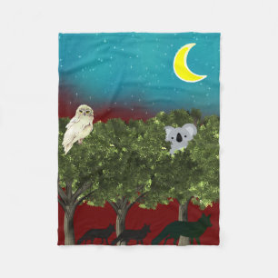 Couverture Polaire Safari Night Fleece Blanket