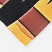 Couverture Polaire Safari Sunset: Giraffe's Embrace (Coin)