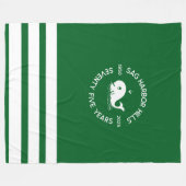 COUVERTURE POLAIRE SAG HARBOR HILLS 75E FLEECE BLANKET (Devant (Horizontal))