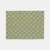 Couverture Polaire Sage Feuilles Murmurantes (Devant (Horizontal))
