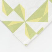 Couverture Polaire Sage Pinwheels (Coin)