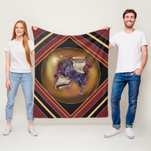 Couverture Polaire Sagesse d'une Licorne