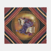 Couverture Polaire Sagesse d'une Licorne (Devant (Horizontal))