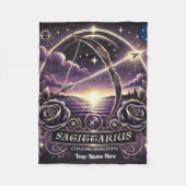 Couverture Polaire Sagittarius "Chasing Horizons" Blanket en polaire (Devant)