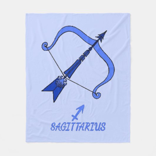 Couverture Polaire Sagittarius Fleece Blanche (Devant)