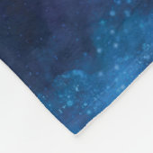 Couverture Polaire Sagittarius signe Zodiaque Aquarelle Design (Coin)