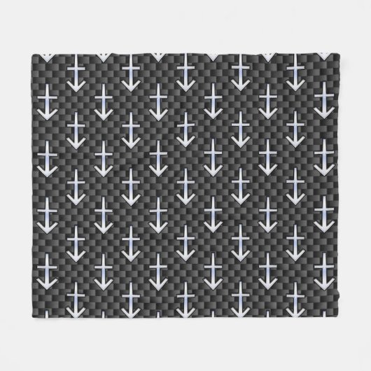 Couverture Polaire Sagittarius SIGNE Zodiaque Style fibre de carbone (Devant (Horizontal))