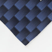 Couverture Polaire Sagittarius Zodiac Sign on Blue Carbon Fibre Print (Coin)