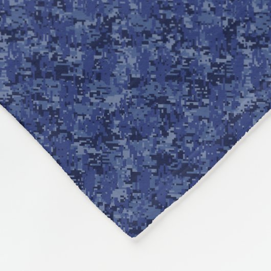 Couverture Polaire Sagittarius Zodiac Sign on Navy Camouflage numériq (Coin)