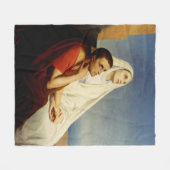 Couverture Polaire Saint Augustin et Sainte Monique (Devant (Horizontal))