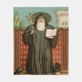 Couverture Polaire Saint Benedict of Nursia (Devant)