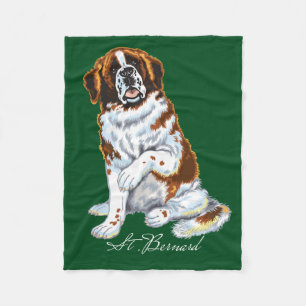 Couverture Polaire saint bernard