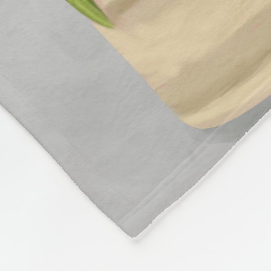 Couverture Polaire Saint Bernard Chien Saint Valentin Booth de baiser (Coin)