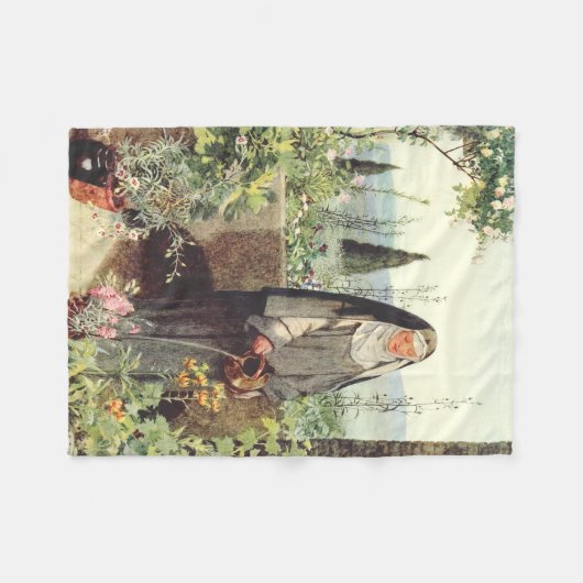 Couverture Polaire Saint-Catherine de Sienne (Devant (Horizontal))