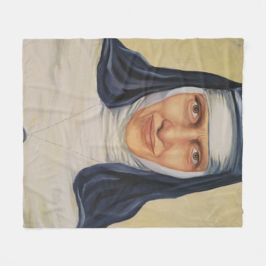 Couverture Polaire Saint Dulce des pauvres (Devant (Horizontal))