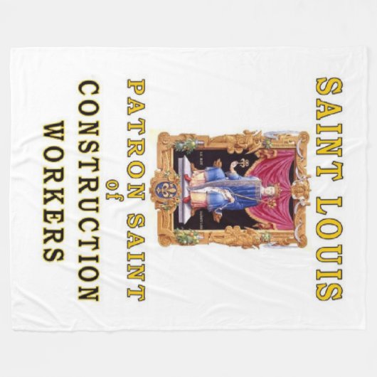 COUVERTURE POLAIRE SAINT LOUIS (Devant (Horizontal))