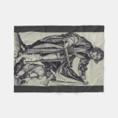 Couverture Polaire Saint Martin de Tours Gravure d'art (Devant (Horizontal))