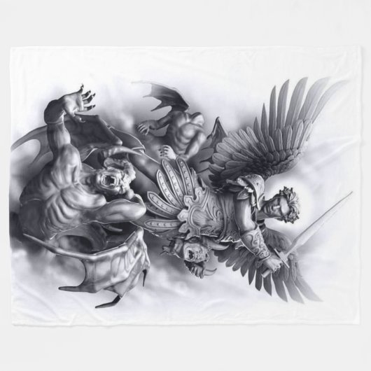 COUVERTURE POLAIRE SAINT MICHAEL (Devant (Horizontal))