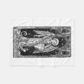 Couverture Polaire Saint Michael The Archangel Defeating Satan Christ (Devant (Horizontal))