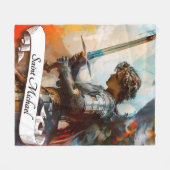 Couverture Polaire Saint Michel l'Archange (Devant (Horizontal))