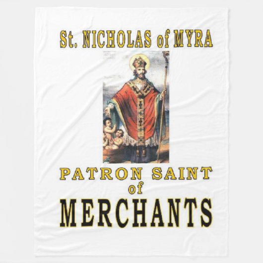 Couverture Polaire SAINT NICHOLAS de MYRA (Devant)
