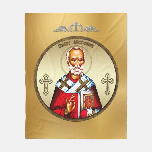 Couverture Polaire Saint Nicolas (Devant)