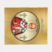 Couverture Polaire Saint Nicolas (Devant (Horizontal))