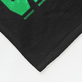 Couverture Polaire Saint Patrick's Day Great again Funny Trump 3 (Coin)