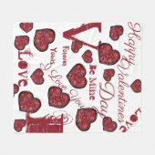 COUVERTURE POLAIRE SAINT-VALENTIN (Devant (Horizontal))