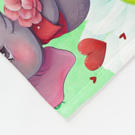 Couverture Polaire Saint Valentin (Coin)