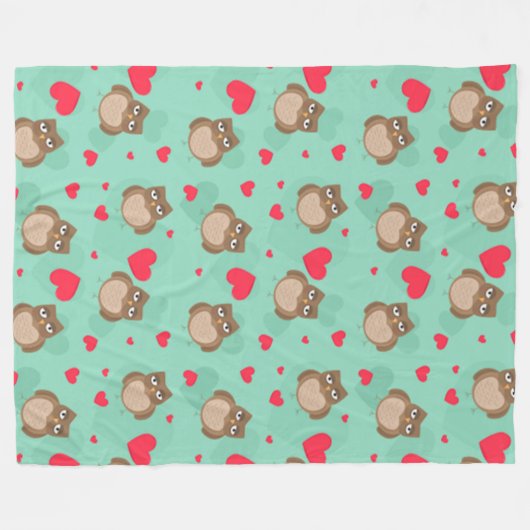 Couverture Polaire Saint Valentin (Devant (Horizontal))