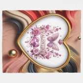 Couverture Polaire Saint Valentin (Devant (Horizontal))