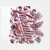 Couverture Polaire Saint Valentin (Devant (Horizontal))