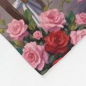 Couverture Polaire Saint-Valentin Chien Boxer (Coin)