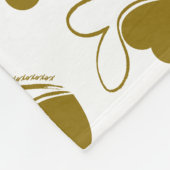 Couverture Polaire Saint-Valentin Coeurs Tordus (Coin)