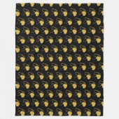 Couverture Polaire Saint-Valentin Coeurs Tordus (Devant)