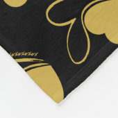 Couverture Polaire Saint-Valentin Coeurs Tordus (Coin)