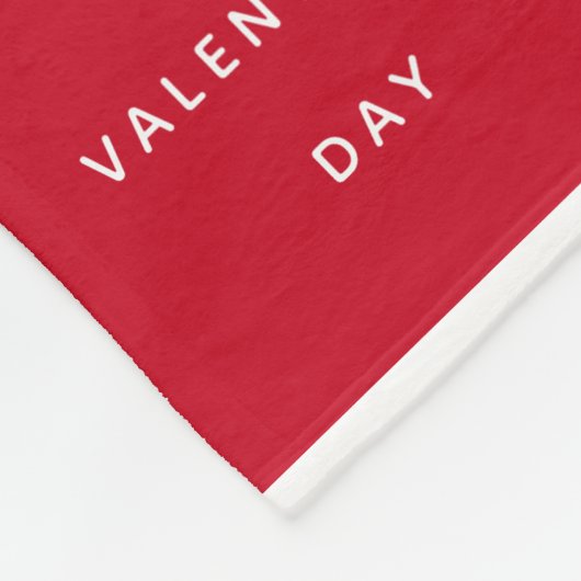 Couverture Polaire Saint Valentin Photo Collage Cadeau (Coin)