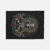 Couverture Polaire Sainte Mort Pardonne-moi (Devant (Horizontal))