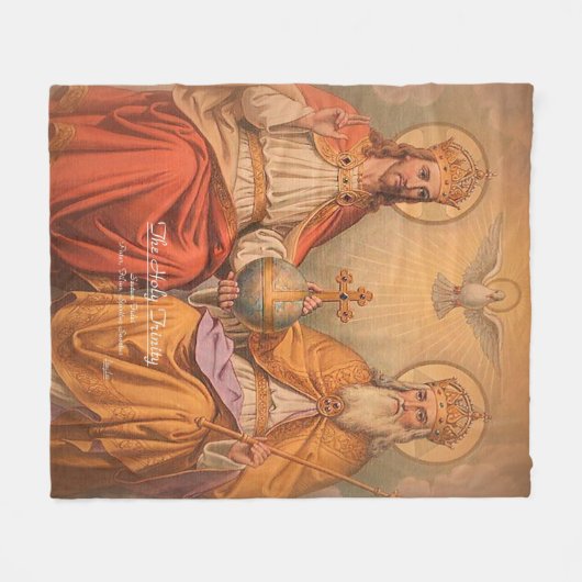 Couverture Polaire Sainte Trinité (Devant (Horizontal))