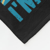 Couverture Polaire Saisie amusante - Ruban pourpre pour l'oreillette (Coin)