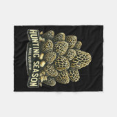 Couverture Polaire Saison Chasse Morel Champignons Recherche (Devant (Horizontal))