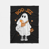 Couverture Polaire Saison Cute Ghost Halloween Boujee Boo Jee (Devant)