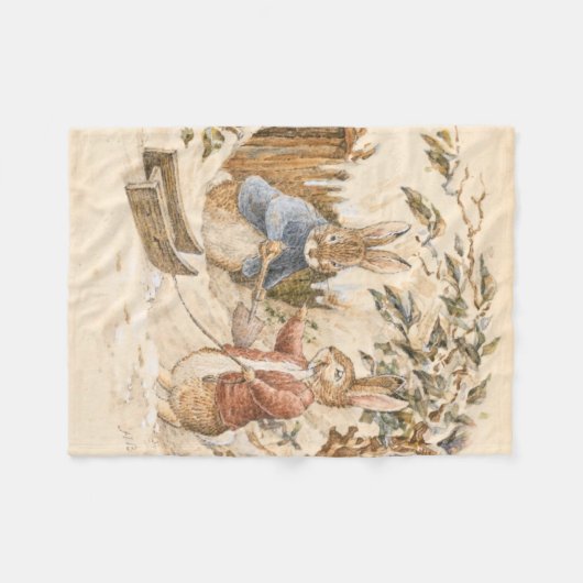 Couverture Polaire Saison d'hiver de Beatrix Potter (Devant (Horizontal))