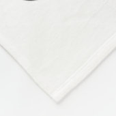 Couverture Polaire Saison Éffrayante du fantôme mignon d'Halloween (Coin)