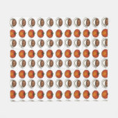 Couverture Polaire Saison épice citrouille Café Fin automne automne (Devant (Horizontal))