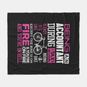 Couverture Polaire Saison fiscale Comptable CPA Préparateurs d'impôt  (Devant (Horizontal))